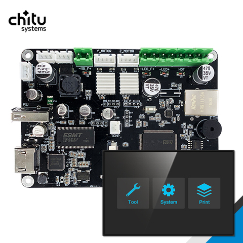 Carte de contrôle ChiTu L HDMI H1, 32 Bit, carte mère pour imprimante 3D en résine LCD 4k ► Photo 1/5