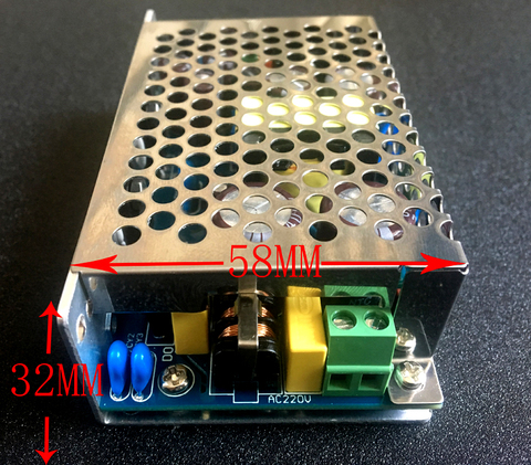 Transformateur de carte d'alimentation de commutateur d'amplificateur de Tube de 60W pour l'entrée de AC95V-260V d'ampli de Radio de Tube de préamplificateur Audio H252 ► Photo 1/6