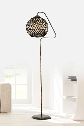 Style nordique moderne éclairage vertical lampadaire abat-jour salon chambre étude salle éclairage ► Photo 1/2