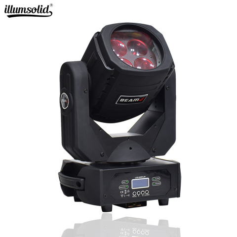 Lumière Led à tête mobile, 4x25w, Super faisceau, Dmx, Disco, fête Dj, éclairage de scène pour mariage, Bar, Club ► Photo 1/6