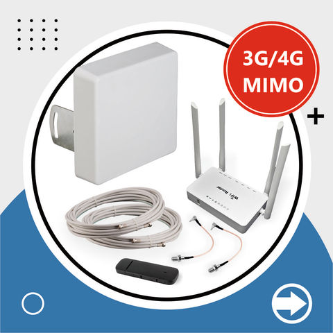 Routeur Wi-Fi ZBT WE1626 keenétique Omni II Huawei E3372h-320 antenne 15 18 dbi tresses livraison gratuite russie ► Photo 1/3