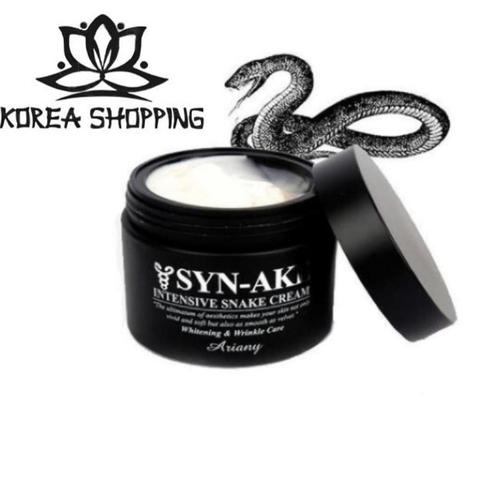 Crème à l'extrait de venin de serpent ariany syn-ake crème de serpent intensive. 100% d'origine. Cosmétiques coréens fard à paupières palette visage poudre acide hyaluronique de rides du visage crème anti-rides ► Photo 1/1