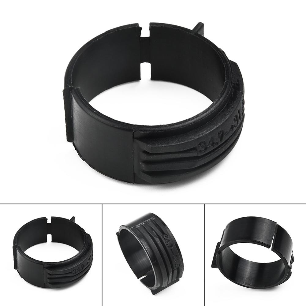 Adaptateur de bande de serrage pour dérailleur avant de vélo, 34.9 à 31.8, anneau de support de rondelle, adaptateur de brasage, pièces de bicyclette noires ► Photo 1/6