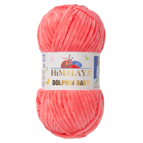 Himalaya-fil de velours pour bébé avec dauphin, 1 pièce-100 gr, fil tricoté pour nouveau-né, cadeau pour nouveau-né, couverture pour bébé ► Photo 1/6