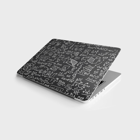 Autocollant maître Maths tableau noir ordinateur portable vinyle autocollant couverture de la peau pour 10 12 13 14 15.4 15.6 16 17 19 