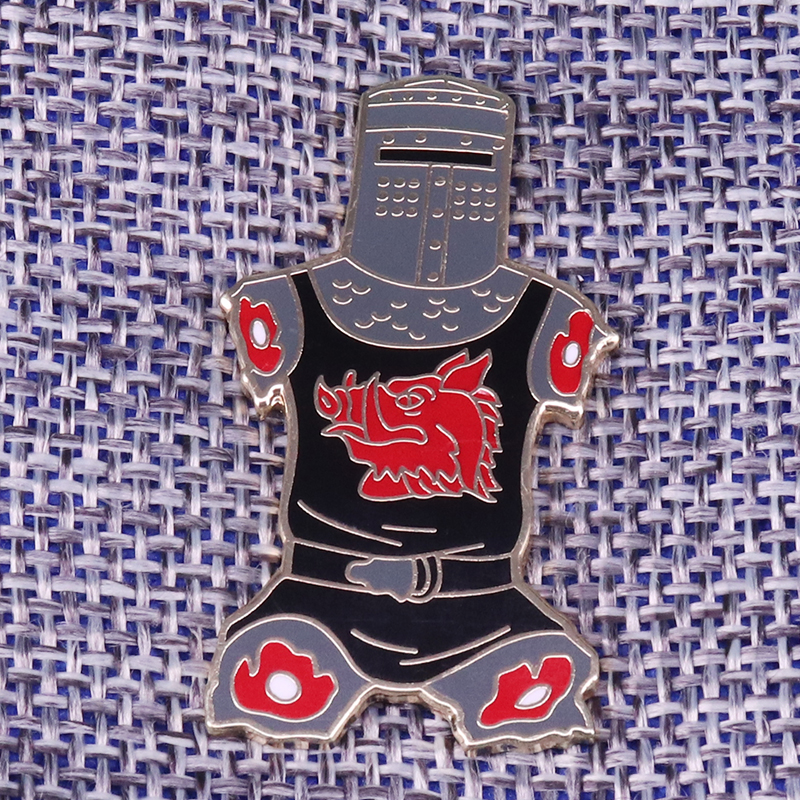 Broche Python Broche Monty Python, en émail, juste une plaie de chair, badge inspiré ...