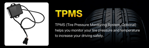 Автомобильный монитор TPMS подходит только для нашего магазина автомобильные DVD-плееры бренда Hizpo ► Фото 1/1