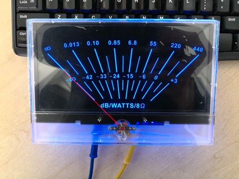 V-030 аудио усилитель мощности VU Meter одноконечный класс A дБ Высокоточный уровень ► Фото 1/1