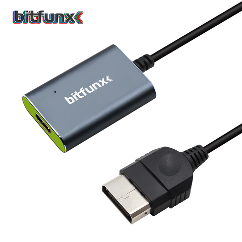 Адаптер HDMI Bitfunx для Microsoft XBOX ретро, Игровая приставка с поддержкой режимов дисплея высокой четкости 480p 720p 1080i ► Фото 1/6