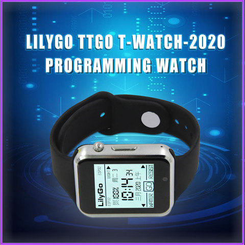 Материнская плата LILYGO TTGO T-Watch-2022 ESP32, сенсорный дисплей 1,54 дюйма, программируемое переносное взаимодействие окружающей среды ► Фото 1/6