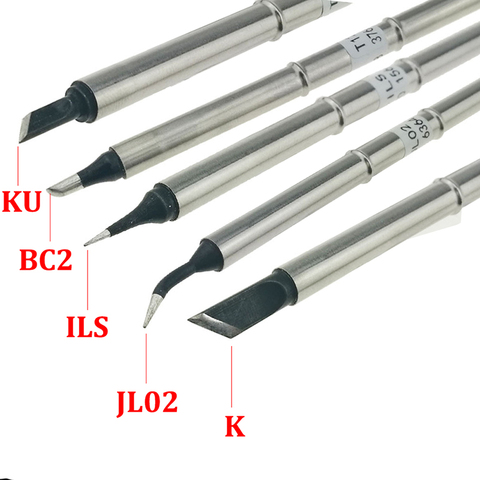 Высоко-Класс T12-K BC2 ILS JL02 KU паяльное жало для 951 952 Применение для HAKKO T12 паяльная станция для фотоаппаратов моментальной печати 7s расплава олова сварочные инструменты ► Фото 1/6