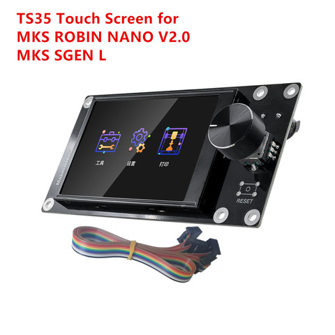 Контроллер дисплея 3D-принтера TFT3.5, ЖК-монитор TFT MKS TS35, сенсорный экран для MKS Robin Nano V2.0 MKS SGen_L ► Фото 1/3