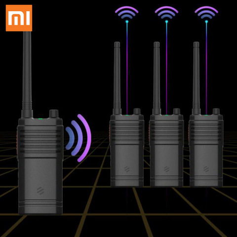 Рация Xiaomi BeeBest Xiaoyu walkie talkie A108 12 см, Съемная антенна с усилением, технология компаундирования и шумоподавления, длительный режим ожидания ► Фото 1/6