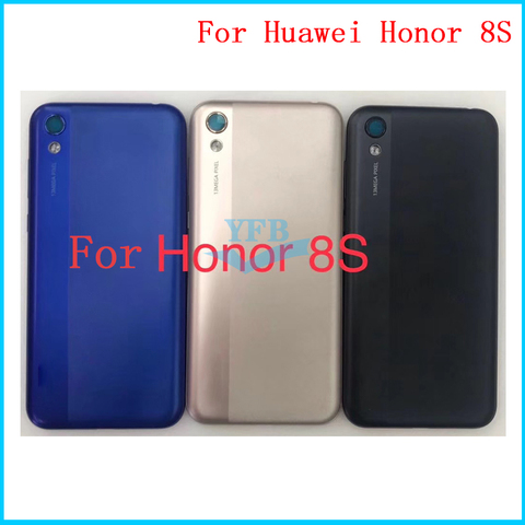 Оригинальная задняя крышка для Huawei Honor 8S, задняя крышка батарейного отсека, задняя крышка батарейного отсека ► Фото 1/1