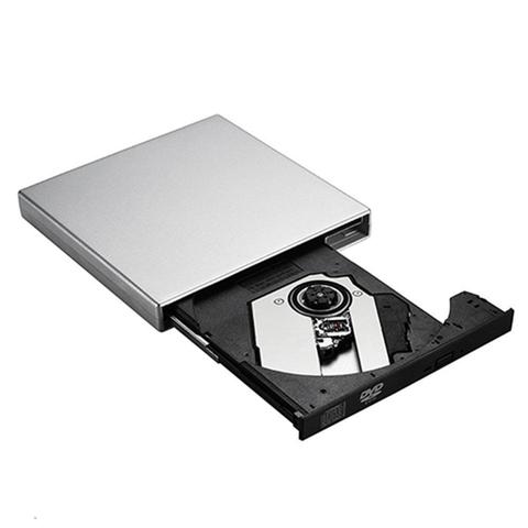 Новый универсальный внешний usb-накопитель DVD Оптический привод 24X CD рекордер плеер для ПК ноутбука ► Фото 1/6