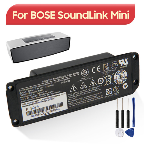 Оригинальный запасной аккумулятор 061384 063404 063287 061386 061385 для Bluetooth-динамика BOSE SoundLink Mini I ► Фото 1/6