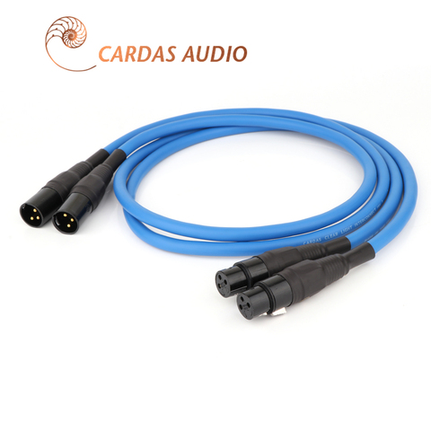 Сбалансированный кабель CARDAS Clear светильник XLR, 3-контактный разъем XLR, усилитель для CD, DVD-плеера, соединительный аудиокабель ► Фото 1/6