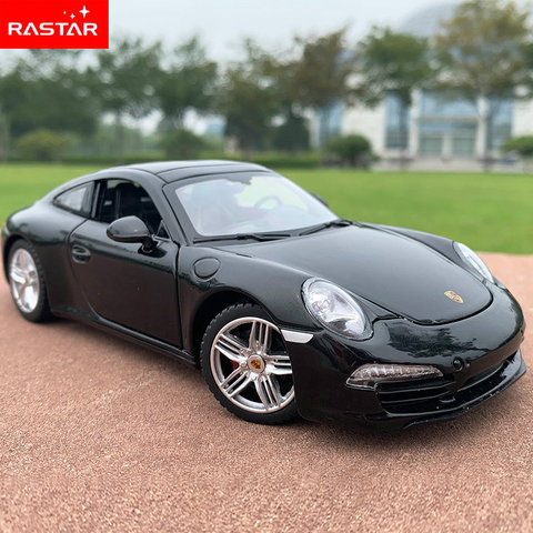 Модель автомобиля RASTAR 1:24 Porsche 911 из сплава, литой и игрушечный автомобиль, коллекционные подарки, игрушка для транспортировки без пульта дис... ► Фото 1/5