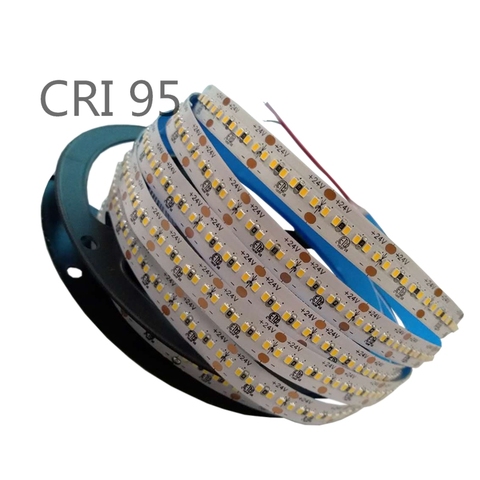 5 м DC24V CRI>90 CRI>95 10 мм PCB 300 светодиодный/м 24 Вт 2216 SMD светодиодный прожектор 7-10 лм светодиодный индикатор Micro 2216 светодиодный гибкая полоса лента с высоким люменом ► Фото 1/6