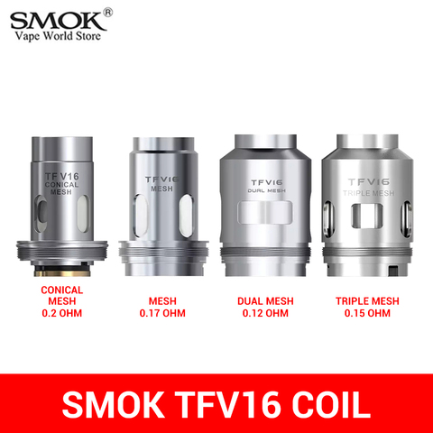 Электронная сигарета SMOK TFV16, 3 шт., спираль для бака TFV16 Mag P3 G-Priv 3 Box Mod, спираль S1668 ► Фото 1/6