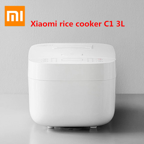 Электрическая рисоварка Xiaomi Mijia C1 3L, регулируемая Кухонная техника, многофункциональная Автоматическая рисоварка для 2-4 человек ► Фото 1/6