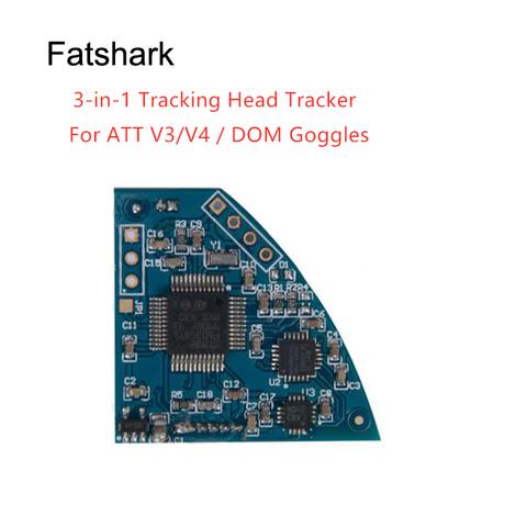 Головка для отслеживания Fatshark 3-в-1, фототрассировочная плата FPV Для Fatshark FSV2413, Радиоуправляемый Дрон, гоночный Квадрокоптер, запасные части д... ► Фото 1/3