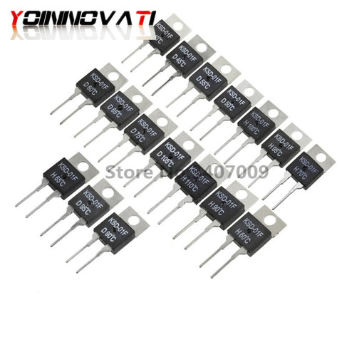 5PCS JUC-31F/KSD-01F H Temperature Protection Switch 40 Degrees -135 Degrees Normally Open  KSD-01F ► Фото 1/2