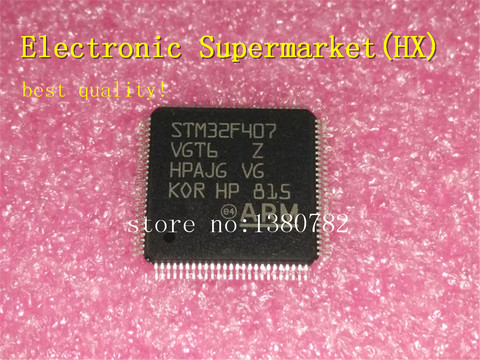 Бесплатная доставка 10 шт./лот STM32F407VGT6 STM32F407 QFP-100 новый оригинальный IC в наличии! ► Фото 1/1