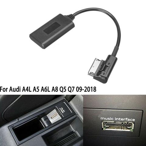 AMI MDI MMI интерфейс Bluetooth модуль AUX приемник кабель адаптер для Audi VW радио стерео автомобиля беспроводной A2DP аудио вход ► Фото 1/6