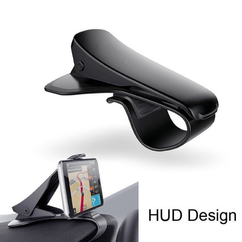 Новый дизайн автомобильная подставка для телефона Регулируемый Поддержка Max 6,5 дюймов для GPS для Мобильный телефон моделирование HUD ► Фото 1/6