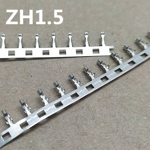 100 шт. ZH 1,5 мм гнездовой обжимной тростниковый разъем, клемма 1,5 шаг ZH1.5 ► Фото 1/2