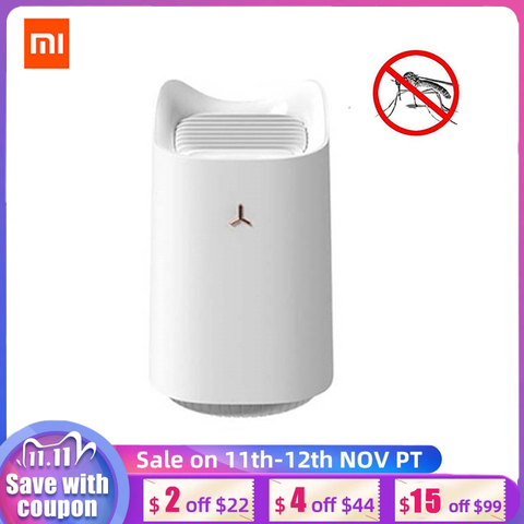 Лампа Xiaomi Mijia 3 Life для уничтожения комаров, электрическое устройство для уничтожения комаров с зарядкой через USB, бесшумное средство для унич... ► Фото 1/6