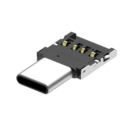 Мини-адаптер USB Type-C конвертер OTG превратите обычный USB в USB C флэш-накопитель для Android 10 HUAWEI XIAOMI OTG ► Фото 1/6