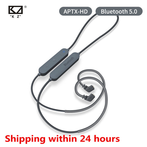 KZ Bluetooth 5,0 наушники Aptx HD CSR8675 модуль гарнитуры обновленный Кабель использует наушники KZ AS10 ZST ES4 ZSN ZS10 AS16 ZSX C12 ► Фото 1/6