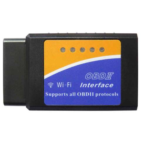 Лучший OBD2 сканер Wi-Fi ELM327 V1.5 Диагностический сканер для iOS/Android ELM 327 в 1,5 OBD 2 дизельный/бензиновый автомобильный диагностический инструмент ► Фото 1/1