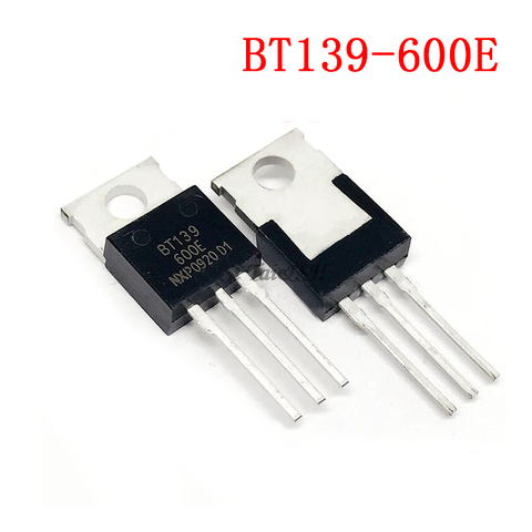 10 шт. BT139-600E TO220 BT139-600 TO-220 BT139 139-600E Новый и оригинальный IC ► Фото 1/1