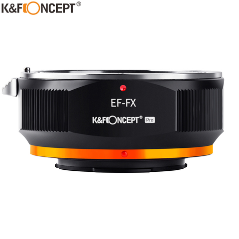 K & F CONCEPT для фотоаппарата EOS EF Lens to FX fuji X Mount Adapter Ring Для Canon to Fuji film X FX Mount Fuji EF-FX XPro1 X ► Фото 1/6