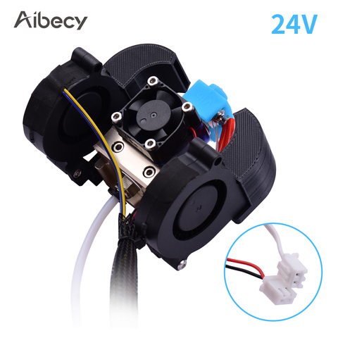 Aibecy Ender Полный Собранный экструдер Hotend комплект с алюминиевым нагревательным блоком 0,4 мм сопло охлаждающий вентилятор для Ender 3 Pro 3D принтера ► Фото 1/6