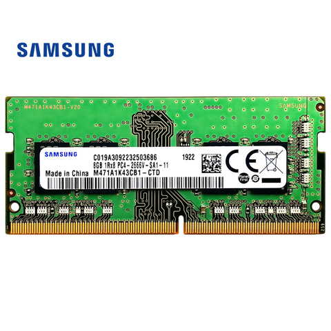 Память Samsung ddr4 для ноутбука, 8 ГБ 4 ГБ 16 ГБ 32 ГБ PC4 2666 МГц 3200 МГц 260-Pin 1,2 в 2666 в DIMM ► Фото 1/4