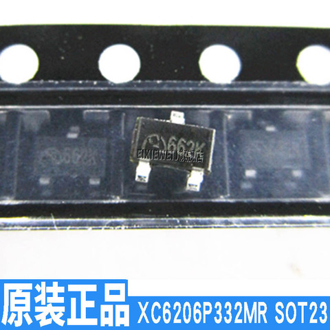 10 шт./лот SOT-23 XC6206P332MR (662K) 3,3 V 300MA Новый оригинал в наличии ► Фото 1/1