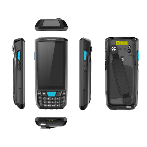 Rugline 4G Ручной PDA Android 8,1 POS терминал сенсорный экран 2D сканер штрих-кода беспроводной Wifi Bluetooth GPS считыватель штрих-кодов ► Фото 1/6