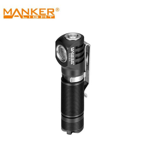 Светодиодный фонарик Manker E02 II 420 люмен Luminus SST20, карманный фонарик-брелок AAA/10440 для повседневного использования с магнитным хвостом и реверси... ► Фото 1/6