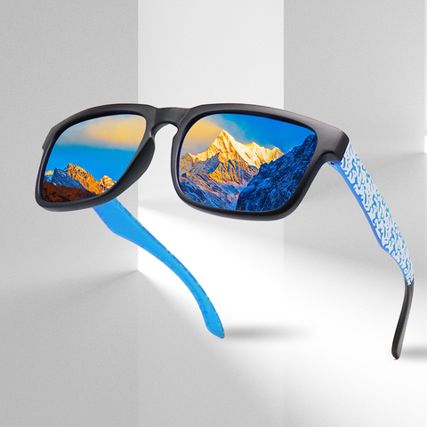 Мужские и женские солнцезащитные очки DJXFZLO, брендовые дизайнерские поляризационные очки для вождения, мужские очки с квадратной оправой, ... ► Фото 1/6
