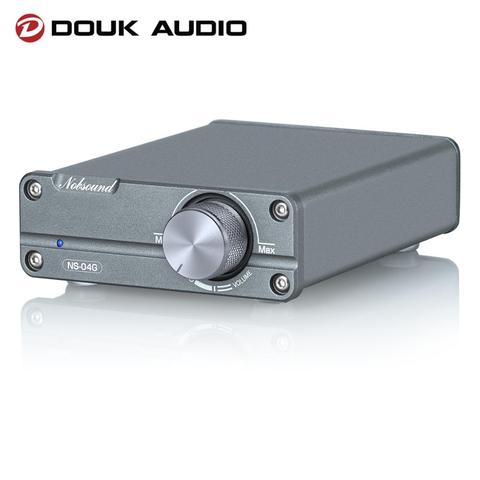 Цифровой усилитель Douk Audio NS-04G Mini Class D TPA3116, Hi-Fi 50 Вт + 50 Вт, стерео аудио усилитель для домашних динамиков ► Фото 1/6