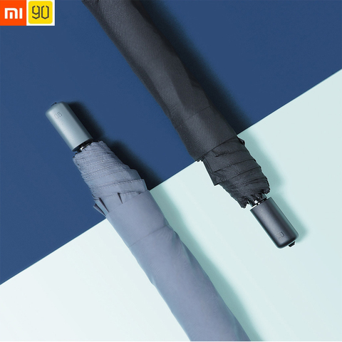 Зонт Xiaomi 90fun, ветрозащитный, водонепроницаемый, Сверхлегкий складной зонт от солнца для мужчин и женщин, портативный мини-зонт ► Фото 1/6