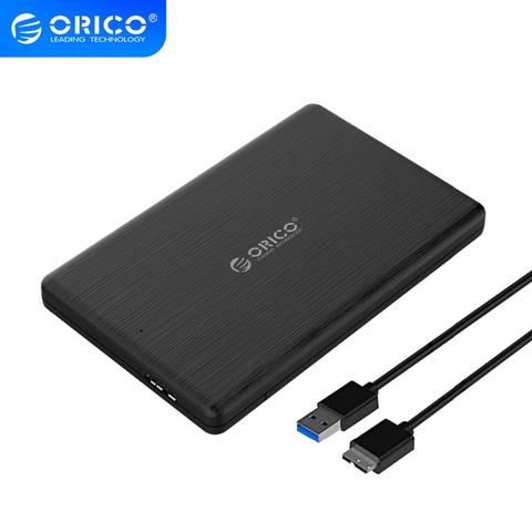 Чехол ORICO для внешнего жесткого диска 2,5 дюйма, USB, SSD Type C, USB, Gen2, высокоскоростной чехол для 7 мм с поддержкой UASP SATA III ► Фото 1/6