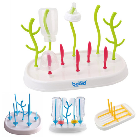 2 Стильные Детские Бутылочки для сушки, бутылочки для кормления, чистящая сушилка для хранения, полка для сосков, держатель для соски для кор... ► Фото 1/6