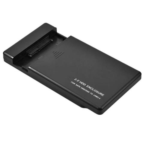 Новый USB HDD чехол 2,5 SATA к USB 3,0 адаптер, корпус жесткого диска для SSD диска HDD коробка типа C 3,1 чехол HD внешний HDD корпус ► Фото 1/6