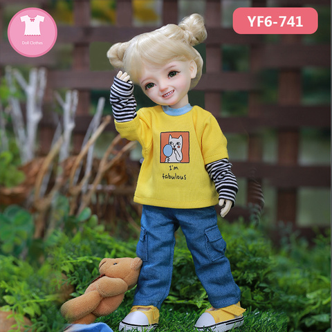 BJD одежда Kimi Lemon Dm Littlefee N9 тело и тело девушки 1/6 BJD платье SD красивая кукла наряд аксессуары luodoll ► Фото 1/6