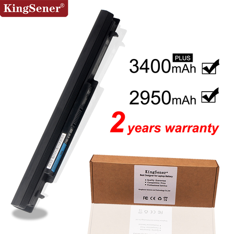 KingSener Новый аккумулятор для ноутбука ASUS K46, K46C, K46CA, K46CM, K56, K56CA, K56CM, S46C, S56C, R505CA, с аккумулятором на 15 в, 2950 мА/ч, Аккумулятор для ноутбука, для ноут... ► Фото 1/6